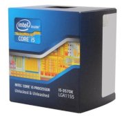 Intel Core i5-3570K (3.4GHz turbo up 3.8GHz, 6MB L3 cache, Socket 1155)