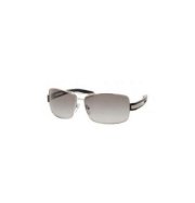  Prada Spr54is 1bc3m1 Silver Gray Gradient Metal Sunglasses 