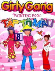 Tập tô màu Girly Gang 8