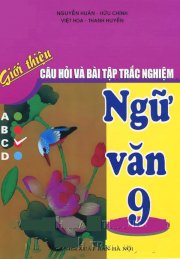 Giới thiệu câu hỏi và bài tập trắc nghiệm ngữ văn 9