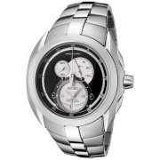 Seiko Men's SNL047 Arctura Kinetic Chronograph Stainless Steel Watch