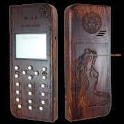 Điện thoại vỏ gỗ Nokia 1202 V4