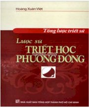 Lược sử triết học phương đông tổng lược triết sử