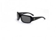  Bolle Fusion Slap Sunglasses,Shiny Black/Polarized TNS 