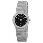 Đồng hồ nữ Skagen 589SSSB Steel Black Diamond Dial Watch