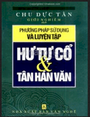 Phương pháp sử dụng và luyện tập hư tự cổ và Tân Hán Văn