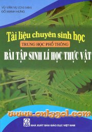 Tài Liệu chuyên sinh học-THPT-Bài tập sinh lí học thực vật