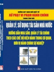 Xử phạt vi phạm hành chính trong quản lý tài sản Nhà nước