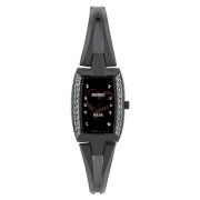 Seiko Women's SUP089 Stainless Steel Analog with Black Dial Watch
