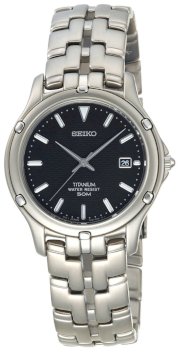 Seiko Men's SLC033 Le Grand Sport Titanium Watch