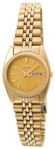 Seiko Women's SWZ058 Dress Gold-Tone Watch