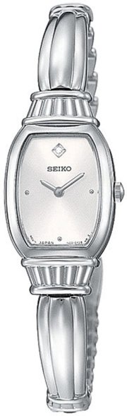 Seiko Women's SUJF23 Diamond Silver-Tone Watch
