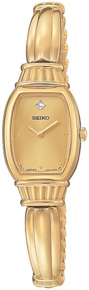 Seiko Women's SUJF26 Diamond Gold-Tone Watch