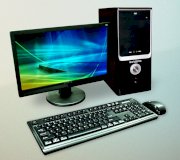 Máy tính Desktop SingPC M8645D (Intel Dual Core G860 3.0GHz, RAM 2GB, HDD 500GB, Power 500W, LCD 18.5 Inch)