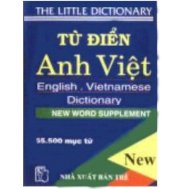Từ điển Anh Việt (55.500 mục từ)
