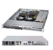 Server Supermicro Server 1U 6017R-TDLRF / BULK (Intel Xeon E5-2600, RAM Up to 256GB DDR3, HDD 2x 3.5 Hot-swap SATA, Power Supply 500W)