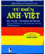 Từ điển Anh Việt 59000 từ