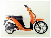 xe đạp điện TOPBIKE SHe ( Màu cam )