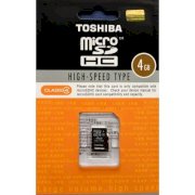 Toshiba MicroSDHC 4GB (Class 4)