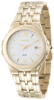 Seiko Men's SKK692 Le Grand Sport Gold-Tone Stainless Steel Watch