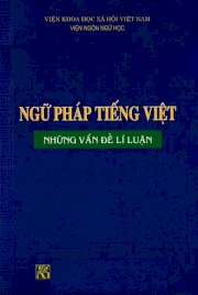 Ngữ pháp tiếng Việt, những vấn đề lí luận