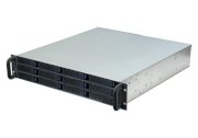 NORCO DS-12D External 2U 12 Bay Hot-Swap 6G SAS / SATA III Rackmount RAID / JBOD Enclosure