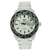 Seiko Men's SRP123 Stainless Steel Analog Silver Watch