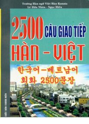 2500 câu giao tiếp Hàn - Việt