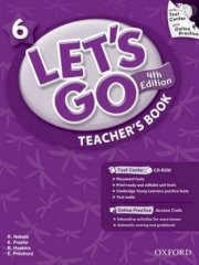  Let's go 6 - Teacher's book with test center Cd-Rom: Beginning to high intermediate (bìa mềm) 
