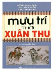 Mưu trí thời Xuân Thu