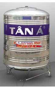 Bồn nước Inox đứng Tân Á TA1500L (Ф 980)