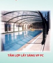 Tấm lợp lấy sáng SOLARFLAT POLYCARBONATE đặc ruột SPN27