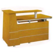 Bàn quầy lễ tân HAV-Q02 gỗ MDF sơn PU 