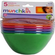 Bộ 5 bát nhựa Munchkin 10265