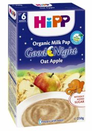 Bột dinh dưỡng sữa chúc ngủ ngon yến mạch, táo tây Hipp