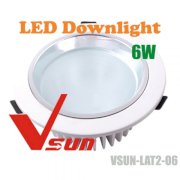 Led âm trần VSUN LAT2-06 6W