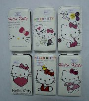 Bao da nắp bật hiệu Hello Kitty cho iphone 4 / iphone 4S BBN4