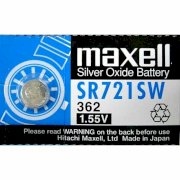 Pin Maxell silver oxide SR721SW-1.55V
