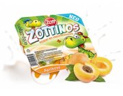 Váng sữa Zottinos hương mơ, 1 lốc 4 hộp 55g