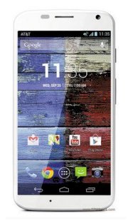 Motorola Moto X XT1058 16GB White front Bamboo back for AT&T