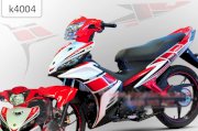 Decal trang trí xe máy Yamaha Exciter LC 2012 K4005