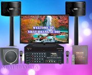 Dàn karaoke California PRO 128BII + Vod Vina KTV 2T + Polk Audio PSW-110