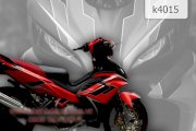Decal trang trí xe máy Yamaha Exciter 2012 K4015