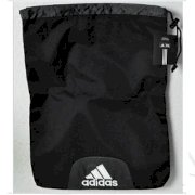 New Adidas Golf 2012 University Drawstring Shoe Bag Black