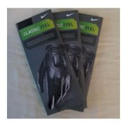 New Nike Classic Feel Black Golf Gloves (3-Pack) Left Hand Cadet Extra Large CXL