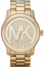 Michael Kors Quartz Goldtone Bracelet Champagne Dial Women's Watch MK0013