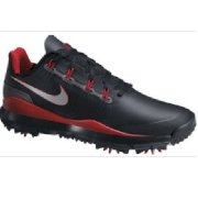 Nike Tiger Woods TW 2014 Golf Shoes Black/Red Size 9 Medium New