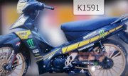 Decal trang trí xe máy Yamaha Sirius K1591