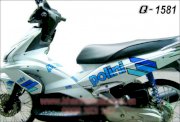 Decal trang trí xe máy Honda Airblade Q1581