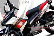 Decal trang trí xe máy Yamaha Exciter Viru 2012 K4000